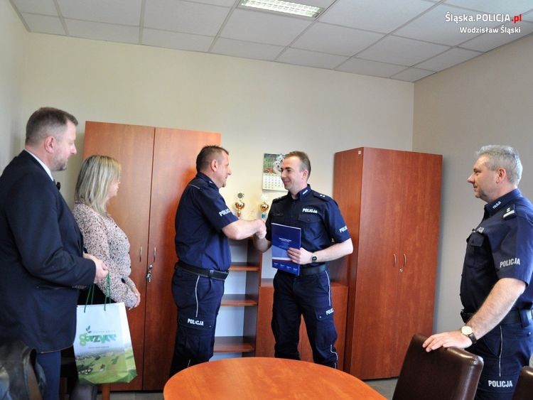 Policja w Gorzycach ma nowego zastępcę komendanta, Policja Wodzisław Śląski