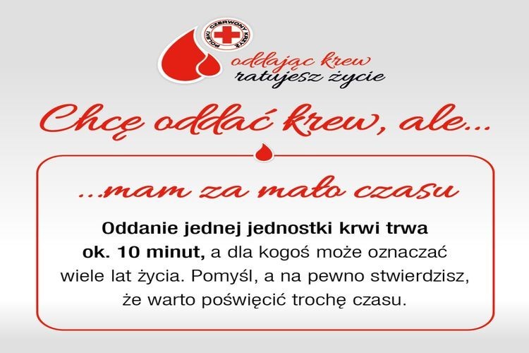 Dziś Światowy Dzień Krwiodawstwa. Oddając krew, ratujesz życie!, 