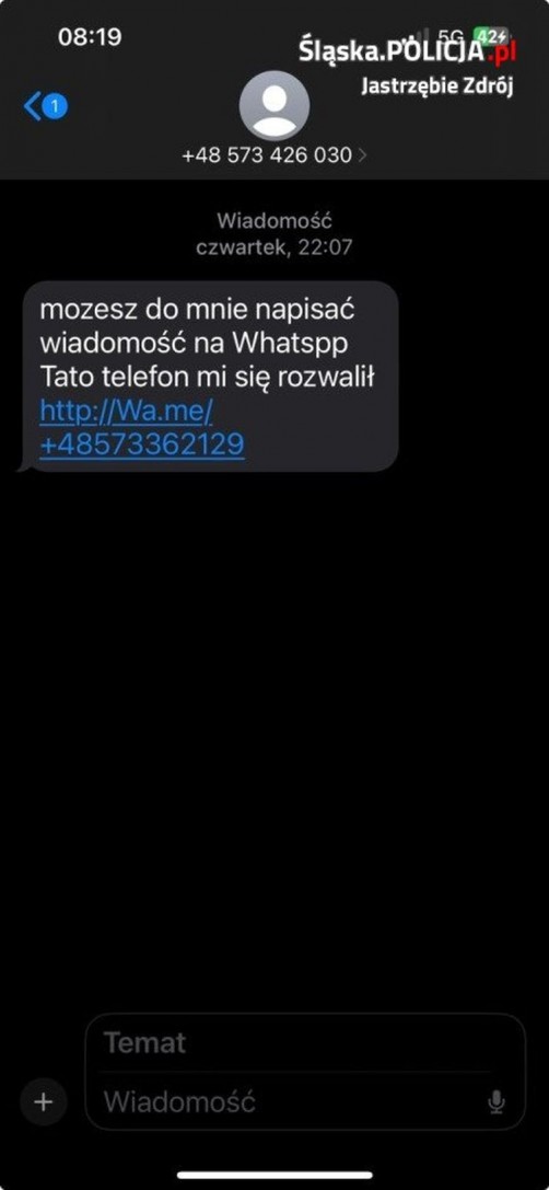 Policja ostrzega: uważaj na fałszywe SMS-y!, 