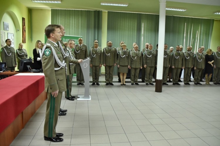 Zmiana na stanowisku Komendanta Śląskiego Oddziału Straży Granicznej (zdjęcia), Śląski Oddział SG