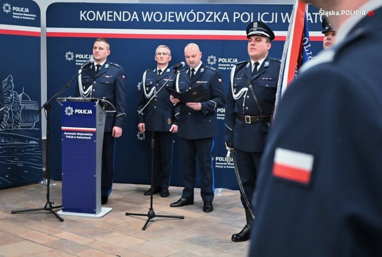 Nowi Zastępcy Komendanta Wojewódzkiego Policji. Jeden z nich pracował w Wodzisławiu, Śląska Policja