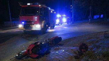 Tragiczny wypadek na Marklowickiej. 33-letni motocyklista zmarł w szpitalu