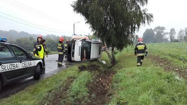 Dwa wypadki drogowe: w Marklowicach i Mszanie