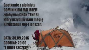 Alpinista z Wodzisławia opowie o wyprawie na Chan Tengri