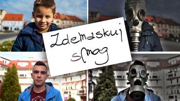 „Zdemaskuj smog”: na billboardach mieszkańcy Wodzisławia Śl.