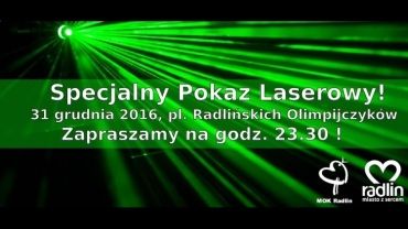 Widowiskowy laserowy spektakl sylwestrowy w Radlinie!