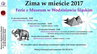 Wodzisławskie muzeum również przygotowało zajęcia na ferie zimowe