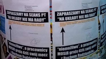 „Na układy nie ma rady”? Kibice Odry Wodzisław znów plakatują miasto