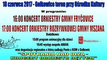 Orkiestry z Czech i Polski zagrają w Gołkowicach
