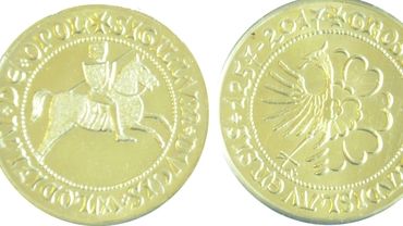 Jest pamiątkowa moneta wodzisławska na 760-lecie miasta