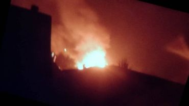Turza Śląska: pożar domu jednorodzinnego. Od uderzenia pioruna