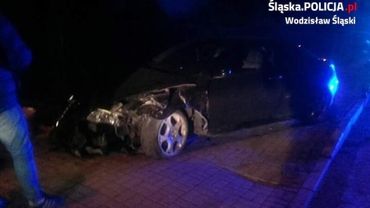 Bełsznica: pijany kierowca wjechał w płot. Miał blisko dwa promile alkoholu