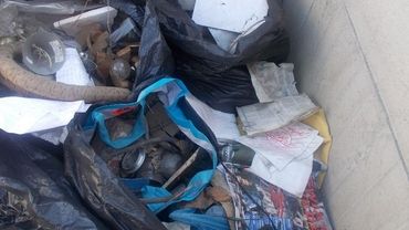 Wodzisławianka podrzuciła śmieci w pobliże cmentarza