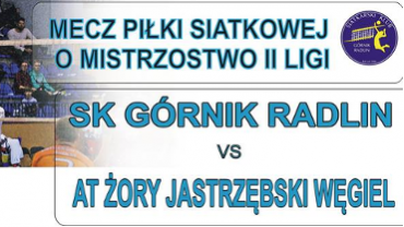 Siatkówka: SK Górnik Radlin pierwszy raz w tym sezonie zagra przed własną publicznością