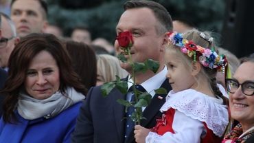 Mieszkańcy Wodzisławia Śląskiego do Andrzeja Dudy: dziękujemy! Dziękujemy!