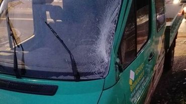 Wodzisław, Kokoszycka: kierowcę zaskoczyła „szklanka” na drodze
