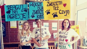 Licealistki z Gogołowej rozpoczęły walkę o prawa zwierząt