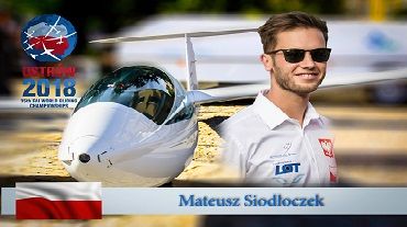 Mateusz Siodłoczek na 2. miejscu w Szybowcowych Mistrzostwach Świata