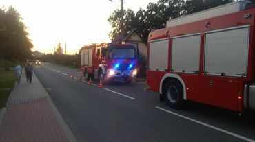 Łaziska: Groził podpaleniem domu i uciekł