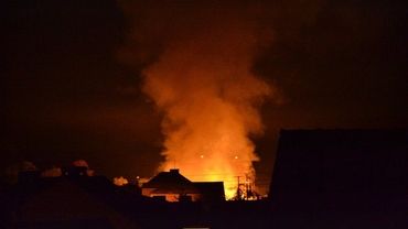 Przerażające zdjęcia pożaru w Zawadzie