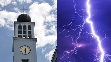 Turza Śląska: piorun uderzył w wieżę kościoła