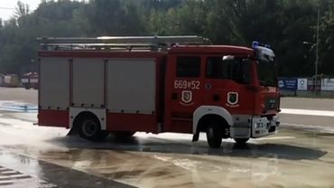 Tak „driftują” strażacy z OSP Zawada!