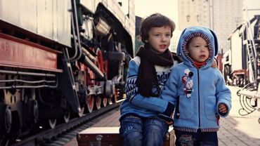4-latek sam w pociągu, wysiadł dopiero w Wodzisławiu