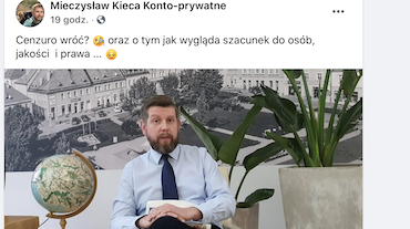 Mieczysław Kieca obawia się cenzury Gazety Wodzisławskiej. Czy ma ku temu powody?