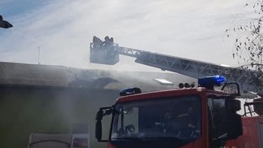 Pożar domu na Górniczej w Wodzisławiu. Duże straty