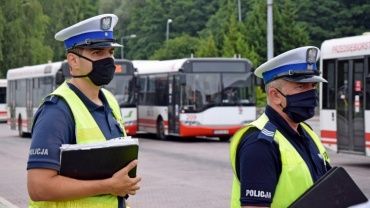 Kontrole policji w autobusach MZK