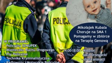 Festyn bezpieczeństwa z Mikołajkiem organizowany przez jastrzębską policję