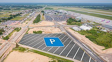 Katowice Airport buduje nowy parking. Na lotnisku powstanie 757 nowych miejsc postojowych