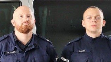 55-latek uratowany przez wodzisławskich policjantów