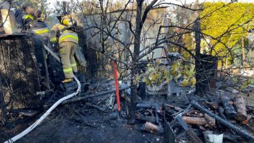 Godów: groźne pożary w Skrzyszowie i Łaziskach