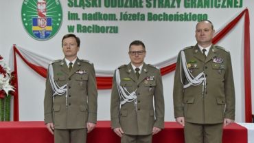 Zmiana na stanowisku Komendanta Śląskiego Oddziału Straży Granicznej (zdjęcia)