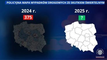 Każdy punkt to tragedia. Policja uruchomiła wakacyjną mapę śmiertelnych wypadków drogowych