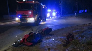 Wodzisław, Marklowicka: zderzenie motocykla z ciężarówką