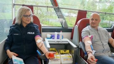 Wodzisławscy policjanci oddali krew