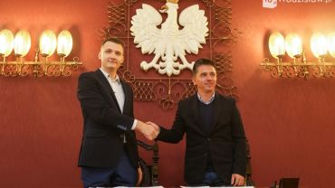 Podpisanie porozumienia między Odrą Wodzisław a Levante UD