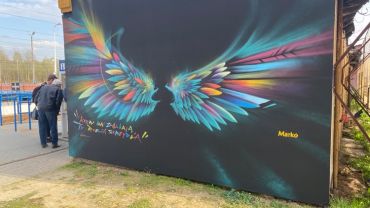 W Wodzisławiu powstaje mural. Ma motywować