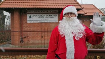 Święty Mikołaj odwiedził seniorów w DPS w Gorzycach. Brawo Wy!