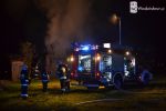7 zastępów straży pożarnej walczyło z pożarem stodoły w Turzy Śl., 