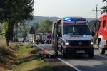 Zagadkowy wypadek motocyklisty w Syryni. Okoliczności zbada biegły, 