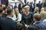 Pierwsza Dama odwiedziła Ośrodek Kultury w Gołkowicach!, 