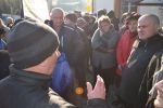 Mieszkańcy Gorzyc protestują przeciw wysokim opłatom za śmieci, 