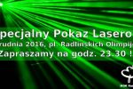 Widowiskowy laserowy spektakl sylwestrowy w Radlinie!, materiały prasowe MOK Radlin