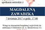 Popularna polska aktorka przyjedzie do Rydułtów, Biblioteka Publiczna Miasta Rydułtowy