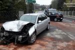Zderzenie toyoty z fordem w Gorzycach. 77-latka straciła prawo jazdy, Policja