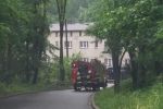 Radlin: groźne zgłoszenie o pożarze ciągu garaży, Wodzisław Śląski i okolice-Informacje drogowe 24H