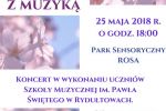 Rydułtowy: muzycy zagrają koncert w Parku Sensorycznym, UM Rydułtowy